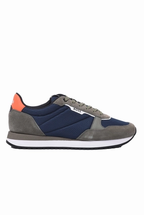 Boss Kai Run Mesd Trainer Open Blue Boss shoe collections