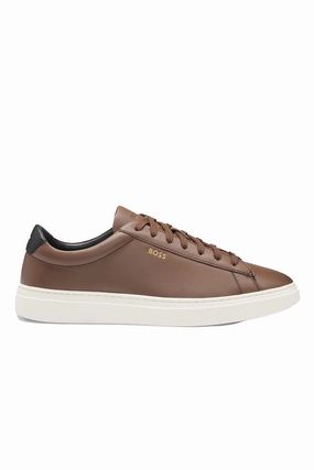 Boss Kieran_tenn_bu Trainers Medium Brown Boss shoe collections