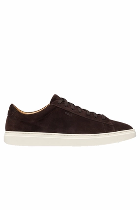 Boss Kieran Tenn Sd Trainer Dark Brown Boss shoe collections