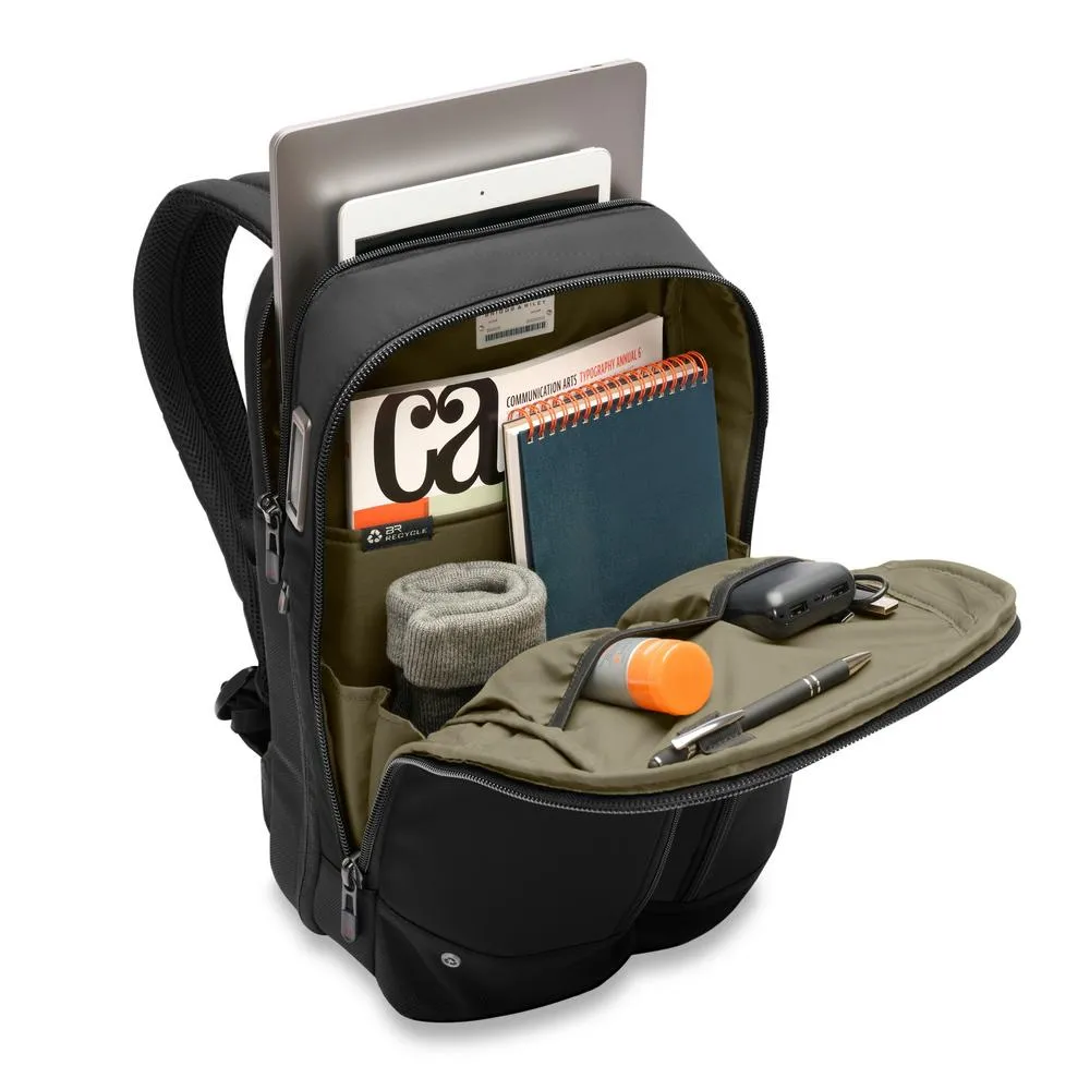 Briggs & Riley Recycled Day Bag Medium Expandable Backpack Bags Briggs-Riley