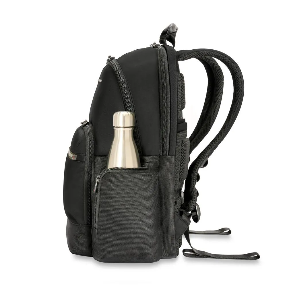 Briggs & Riley Recycled Day Bag Medium Multi-Pocket Backpack Bags Briggs-Riley