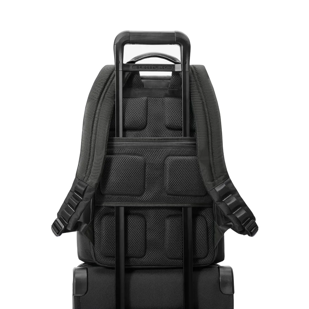 Briggs & Riley Recycled Day Bag Medium Multi-Pocket Backpack Bags Briggs-Riley