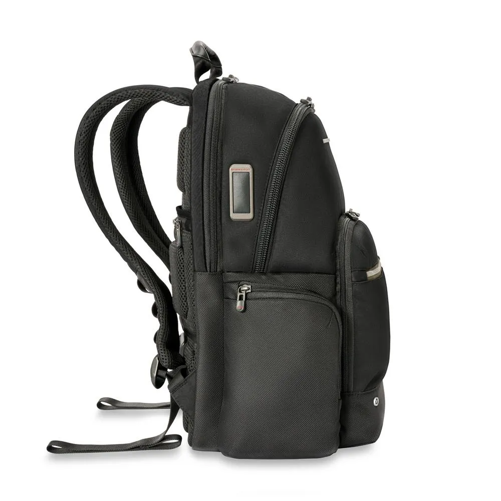 Briggs & Riley Recycled Day Bag Medium Multi-Pocket Backpack Bags Briggs-Riley