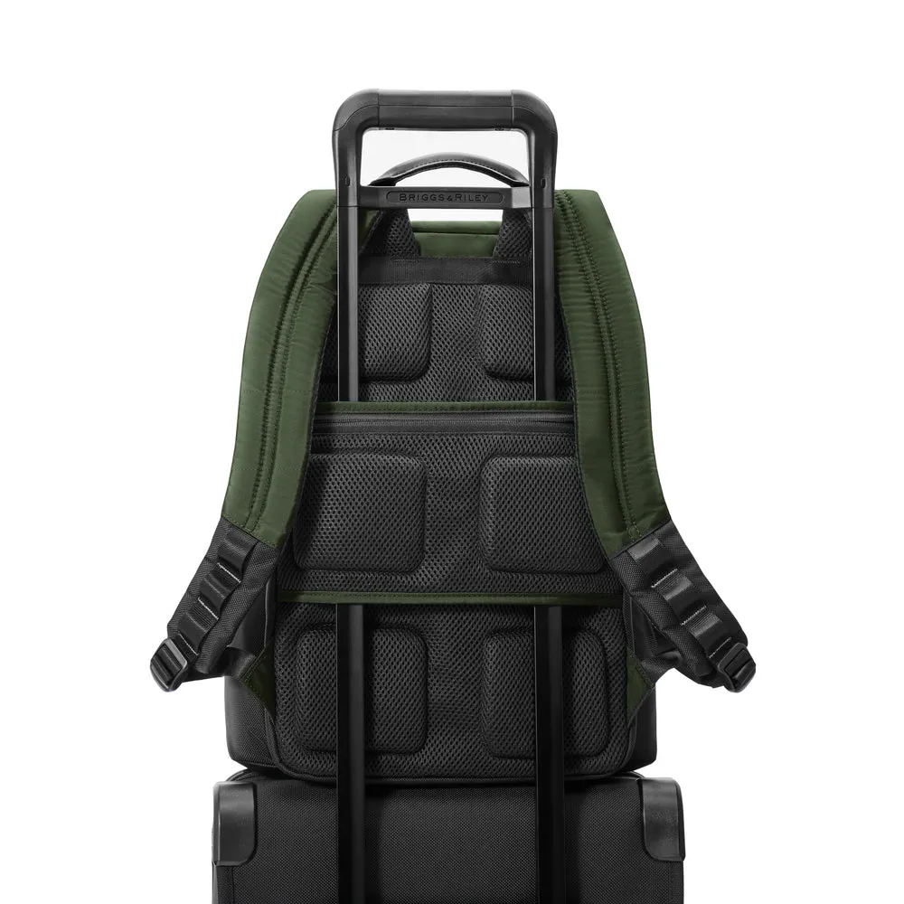 Briggs & Riley Recycled Day Bag Medium Multi-Pocket Backpack Bags Briggs-Riley