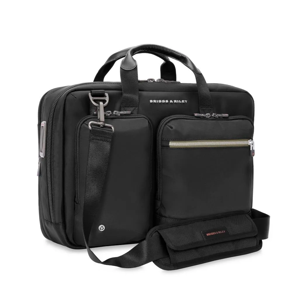 Briggs & Riley Recycled Day Bag Slim Expandable Brief Bags Briggs-Riley