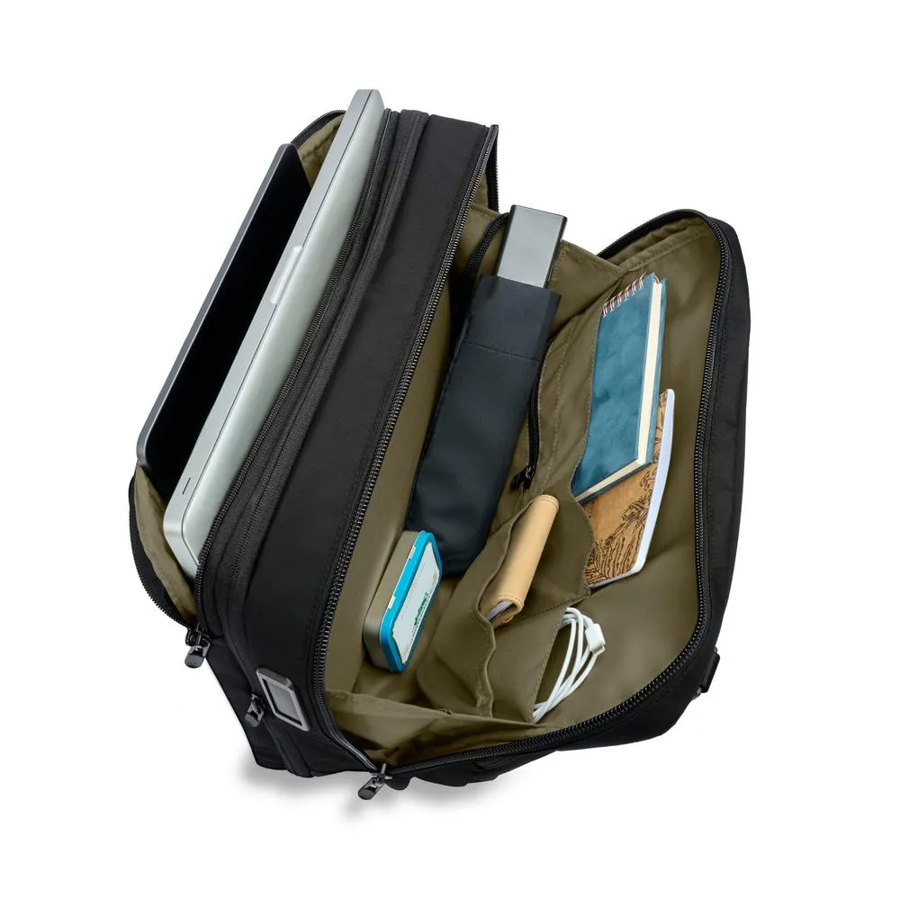 Briggs & Riley Recycled Day Bag Slim Expandable Brief Bags Briggs-Riley