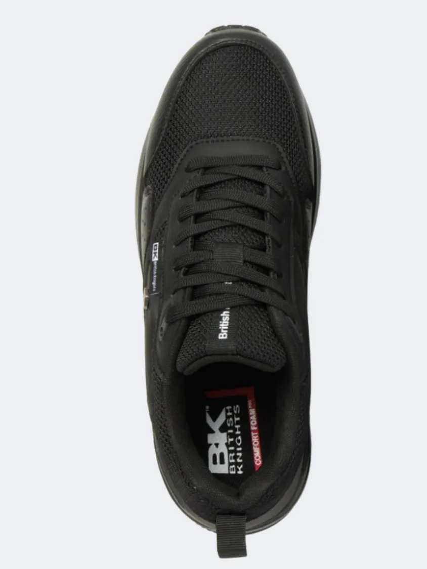 British Knights Lennox Men Lifestyle Shoes Black Mens Casual Everyday Sneakers