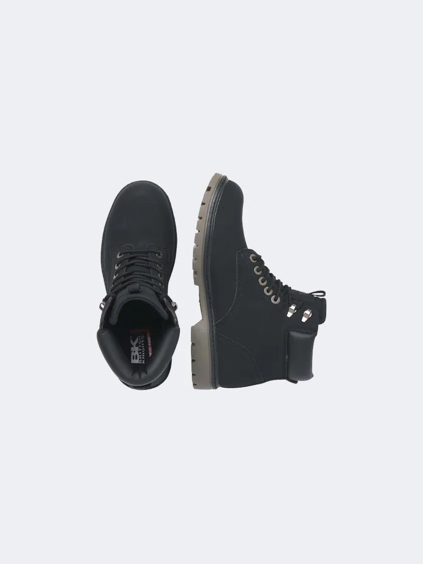 British Knights Secco Men Lifestyle Boots Black/Black Mens Casual Everyday Sneakers