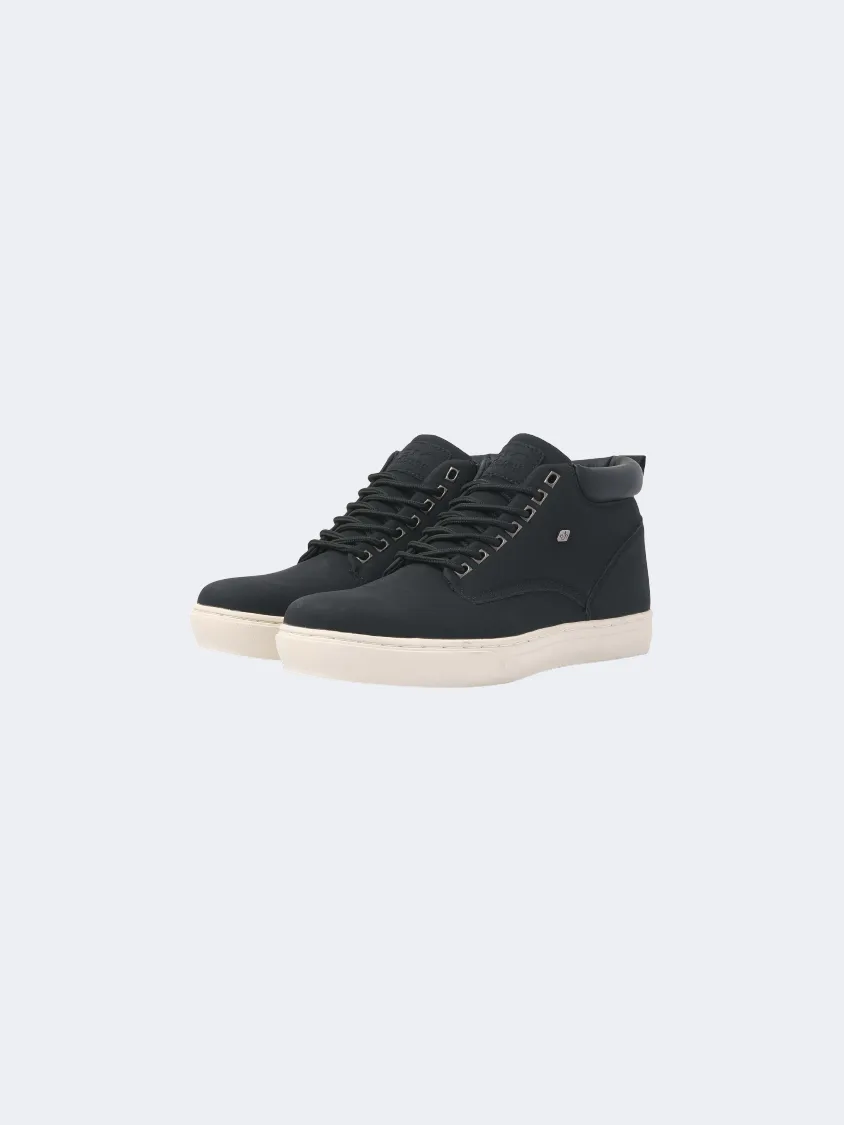 British Knights Wood Men Lifestyle Shoes Black/Black Mens Casual Everyday Sneakers