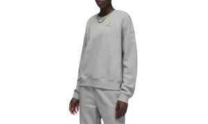 Brooklyn Fleece Sweatshirt Womens Style : Dq4462 "HEATHER GREY" Jordan Women's styles