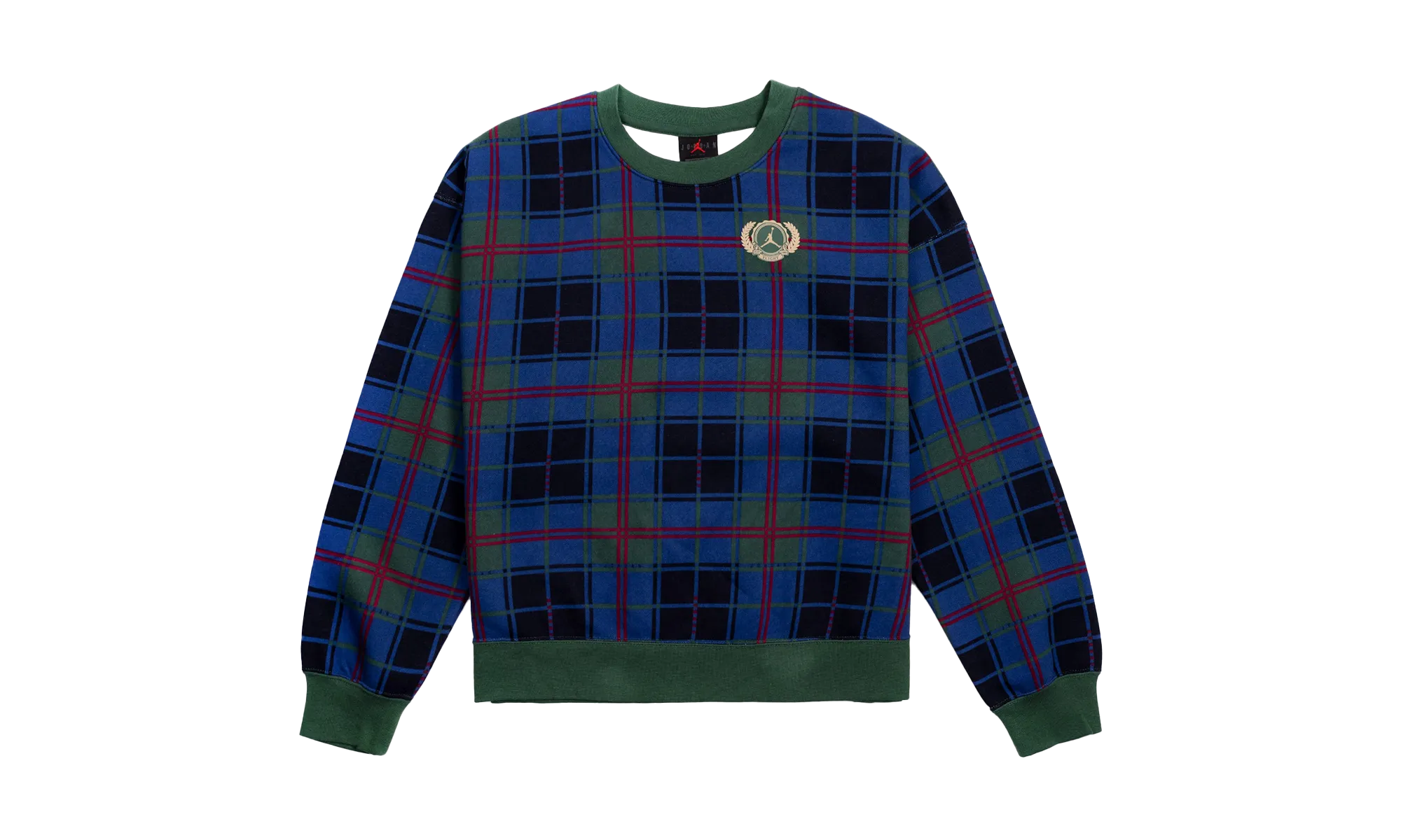 Brooklyn Women's Fleece Crew Womens Style : Dv1996 "GREEN/BLUE" Jordan Women's styles