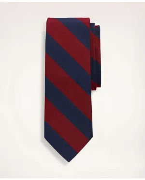 Brooks Brothers Men's Classic Rugby Tie Red Brooks Brothers