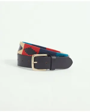 Brooks Brothers Men's Gaucho Belt Multicolor Brooks Brothers