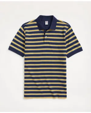 Brooks Brothers Men's Golden Fleece Original Fit Stretch Stripe Polo Shirt Navy Brooks Brothers