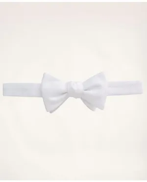 Brooks Brothers Men's Pique Pre-Tied Bow Tie White Brooks Brothers