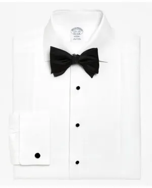 Brooks Brothers Men's Regent Fit Bib-Front Spread Collar Tuxedo Shirt White Brooks Brothers