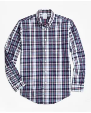 Brooks Brothers Men's Regent Regular-Fit Sport Shirt Blue/White Brooks Brothers