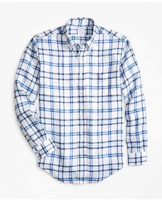 Brooks Brothers Men's Regent Regular-Fit Sport Shirt White Brooks Brothers