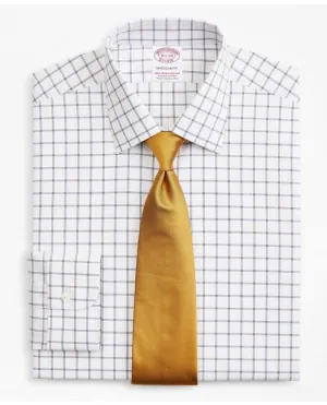 Brooks Brothers Men's Stretch Madison Relaxed-Fit Dress Shirt Brown Brooks Brothers
