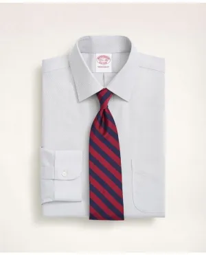 Brooks Brothers Men's Stretch Madison Relaxed-Fit Dress Shirt Light Grey Brooks Brothers