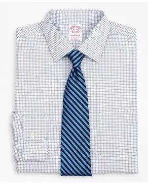Brooks Brothers Men's Stretch Madison Relaxed-Fit Dress Shirt Navy Brooks Brothers