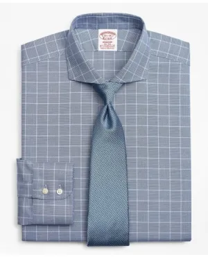 Brooks Brothers Men's Stretch Madison Relaxed-Fit Dress Shirt Navy Brooks Brothers