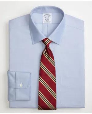Brooks Brothers Men's Stretch Regent Regular-Fit Dress Shirt Blue Brooks Brothers