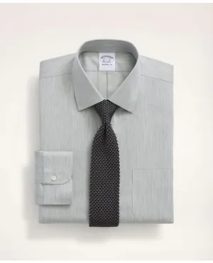 Brooks Brothers Men's Stretch Regent Regular-Fit Dress Shirt Grey Brooks Brothers