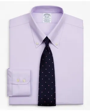 Brooks Brothers Men's Stretch Regent Regular-Fit Dress Shirt Lavender Brooks Brothers