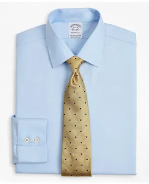 Brooks Brothers Men's Stretch Regent Regular-Fit Dress Shirt Light Blue Brooks Brothers
