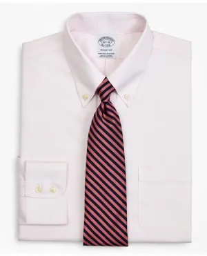Brooks Brothers Men's Stretch Regent Regular-Fit Dress Shirt Pink Brooks Brothers
