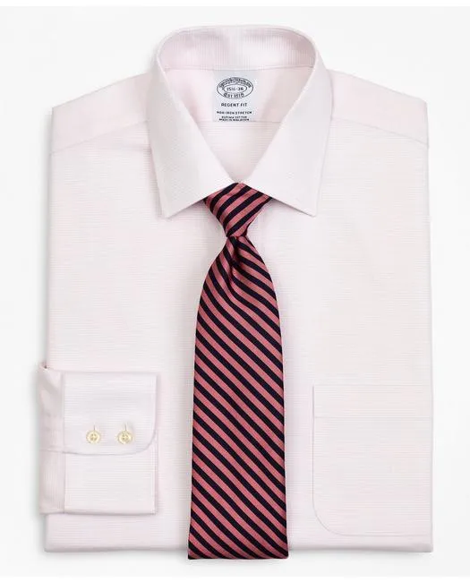 Brooks Brothers Men's Stretch Regent Regular-Fit Dress Shirt Pink Brooks Brothers