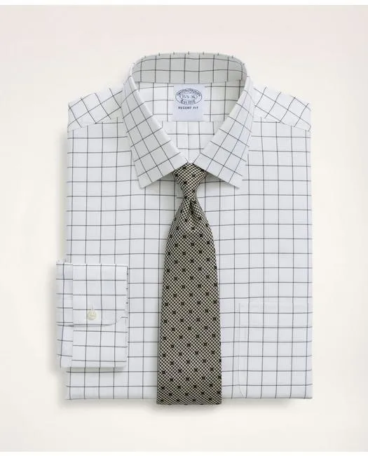 Brooks Brothers Men's Stretch Regent Regular-Fit Dress Shirt White Brooks Brothers