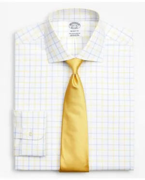 Brooks Brothers Men's Stretch Regent Regular-Fit Dress Shirt Yellow Brooks Brothers