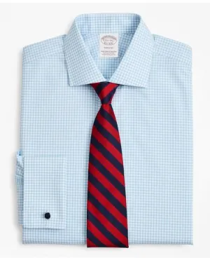 Brooks Brothers Men's Stretch Soho Extra-Slim-Fit Dress Shirt Light Blue Brooks Brothers