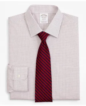 Brooks Brothers Men's Stretch Soho Extra-Slim-Fit Dress Shirt Red Brooks Brothers