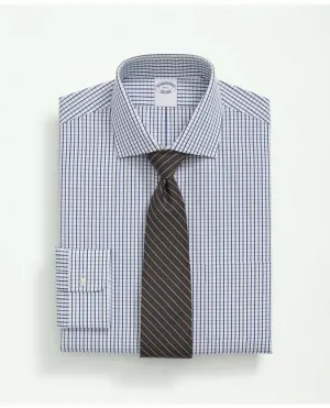 Brooks Brothers Men's Supima Cotton Poplin English Collar Blue Brooks Brothers