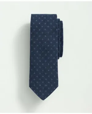 Brooks Brothers Men's Wool Golden Fleece Dot Tie Blue/Grey Brooks Brothers