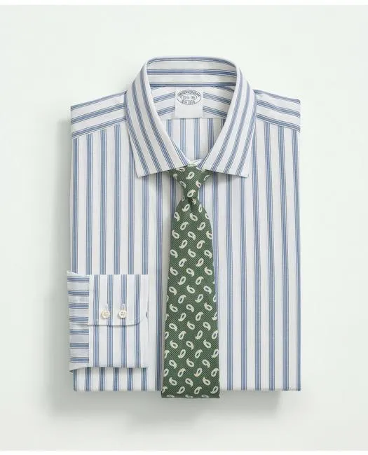 Brooks Brothers Men's X Thomas Mason Cotton-Linen English Spread Collar White Brooks Brothers