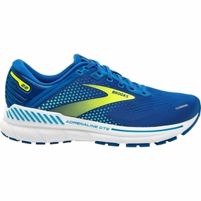 Brooks Adrenaline GTS 22 Mens Running Shoes - Blue Brooks cushioned sneakers for distance running