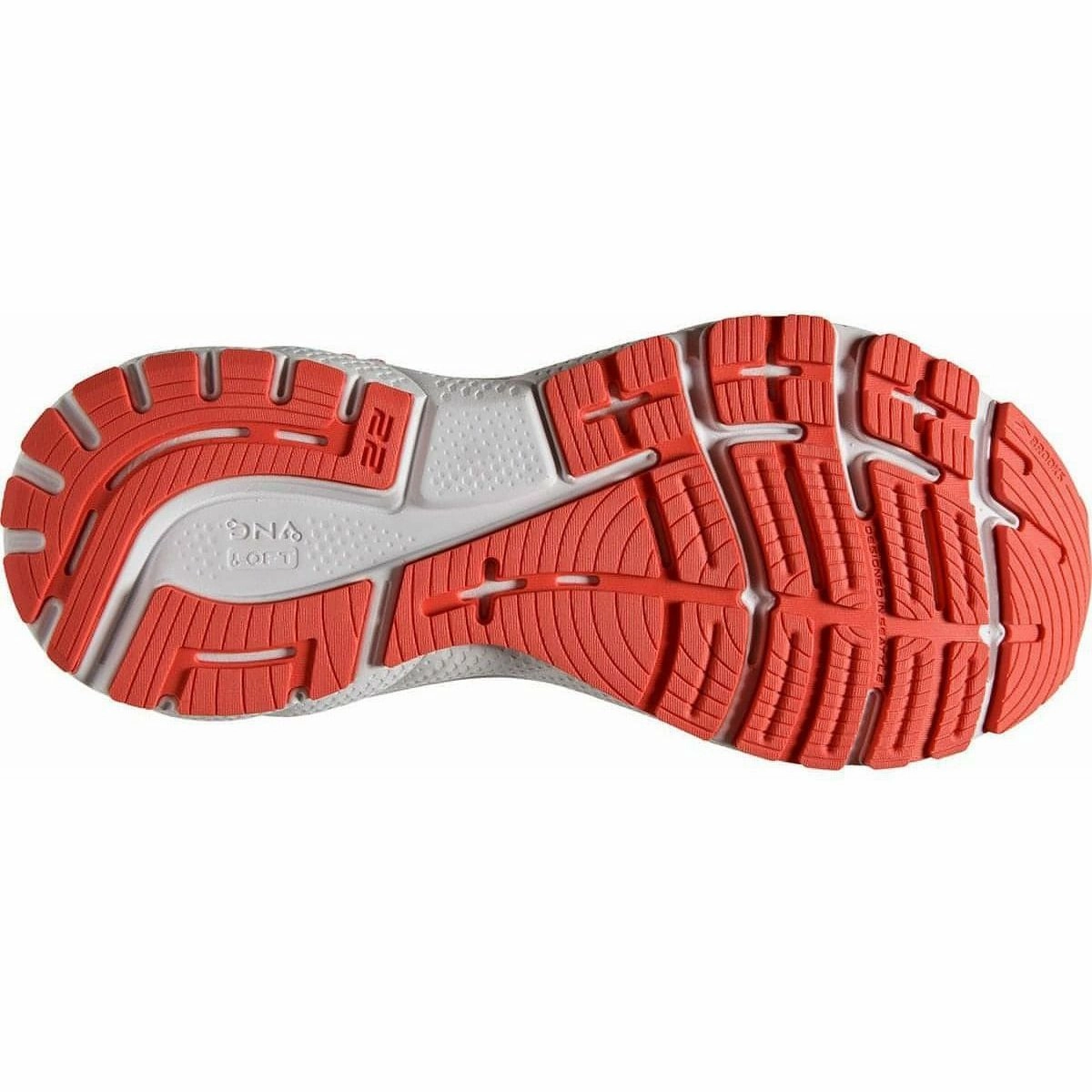 Brooks Adrenaline GTS 22 Womens Running Shoes - Orange Distance Runners
