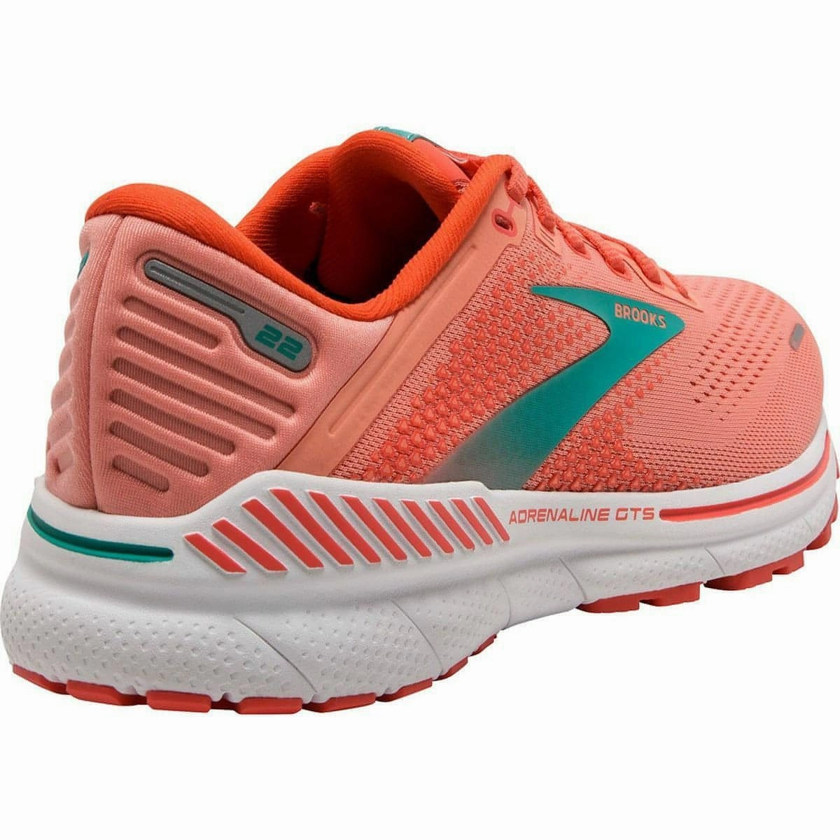 Brooks Adrenaline GTS 22 Womens Running Shoes - Orange Distance Runners