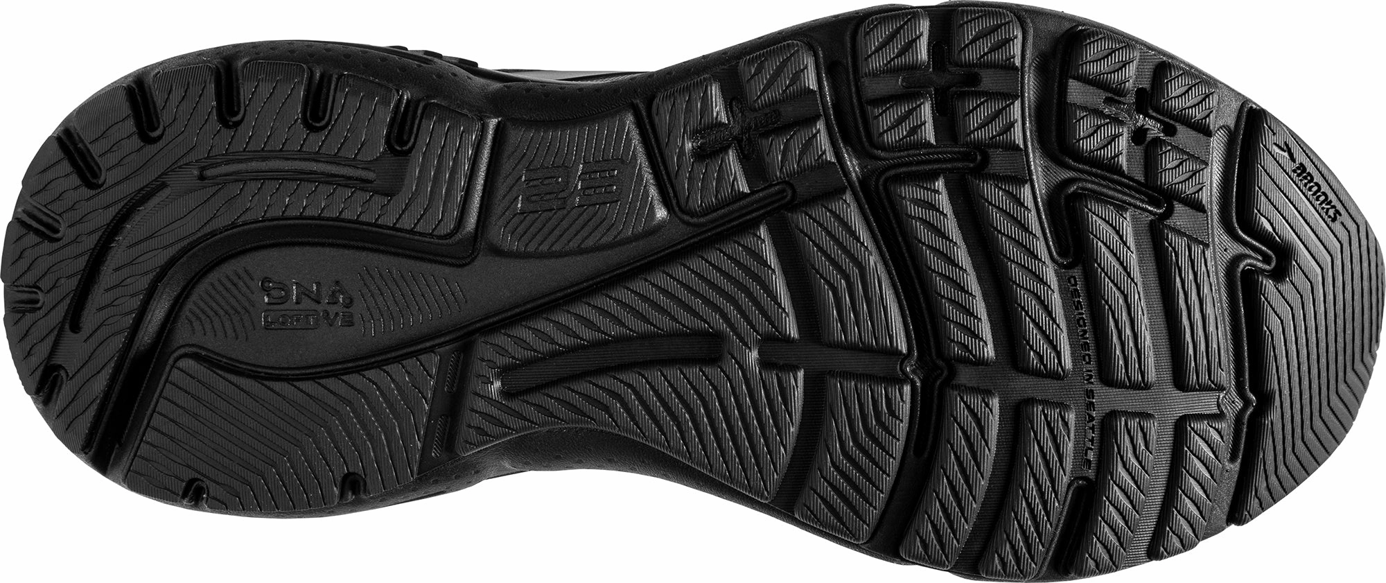 Brooks Adrenaline GTS 23 WIDE FIT Womens Running Shoes - Black Distance Runners