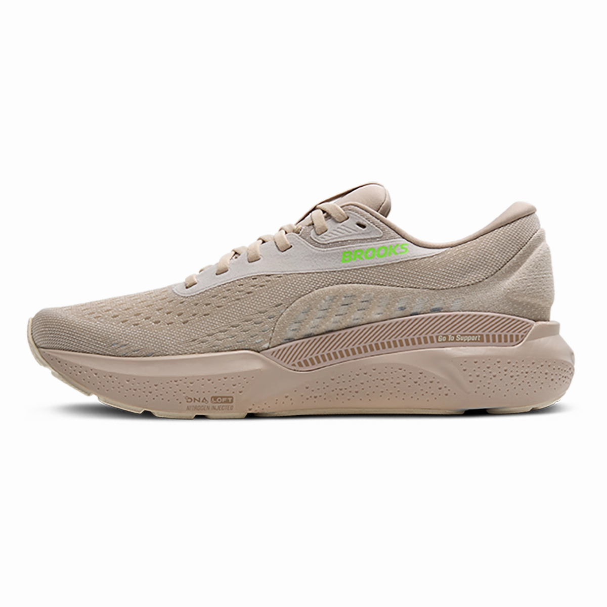 Brooks Adrenaline GTS 24 Chateau Grey - Portabella - Green Brooks performance running shoes