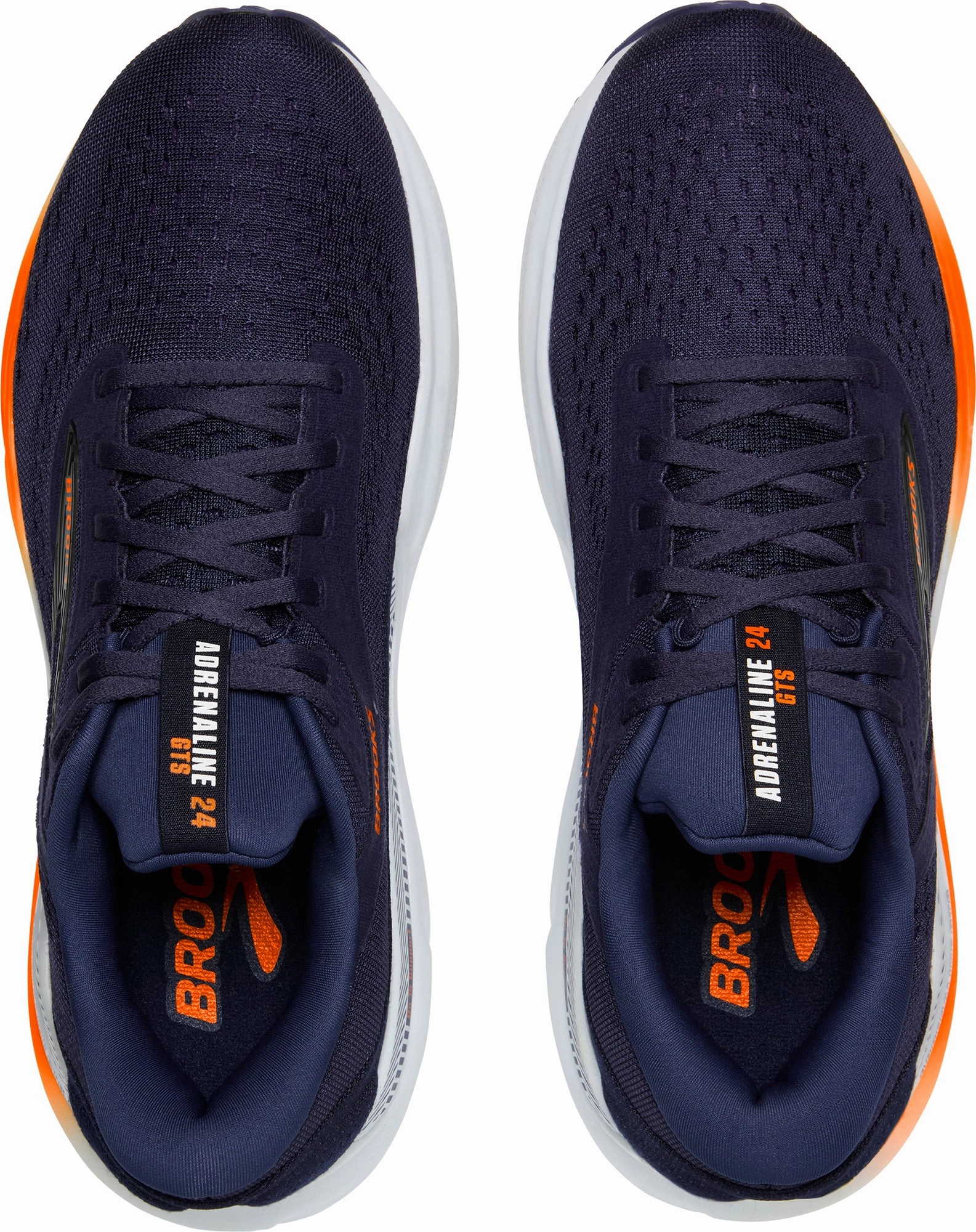 Brooks Adrenaline GTS 24 Mens Running Shoes - Blue Training Sneakers