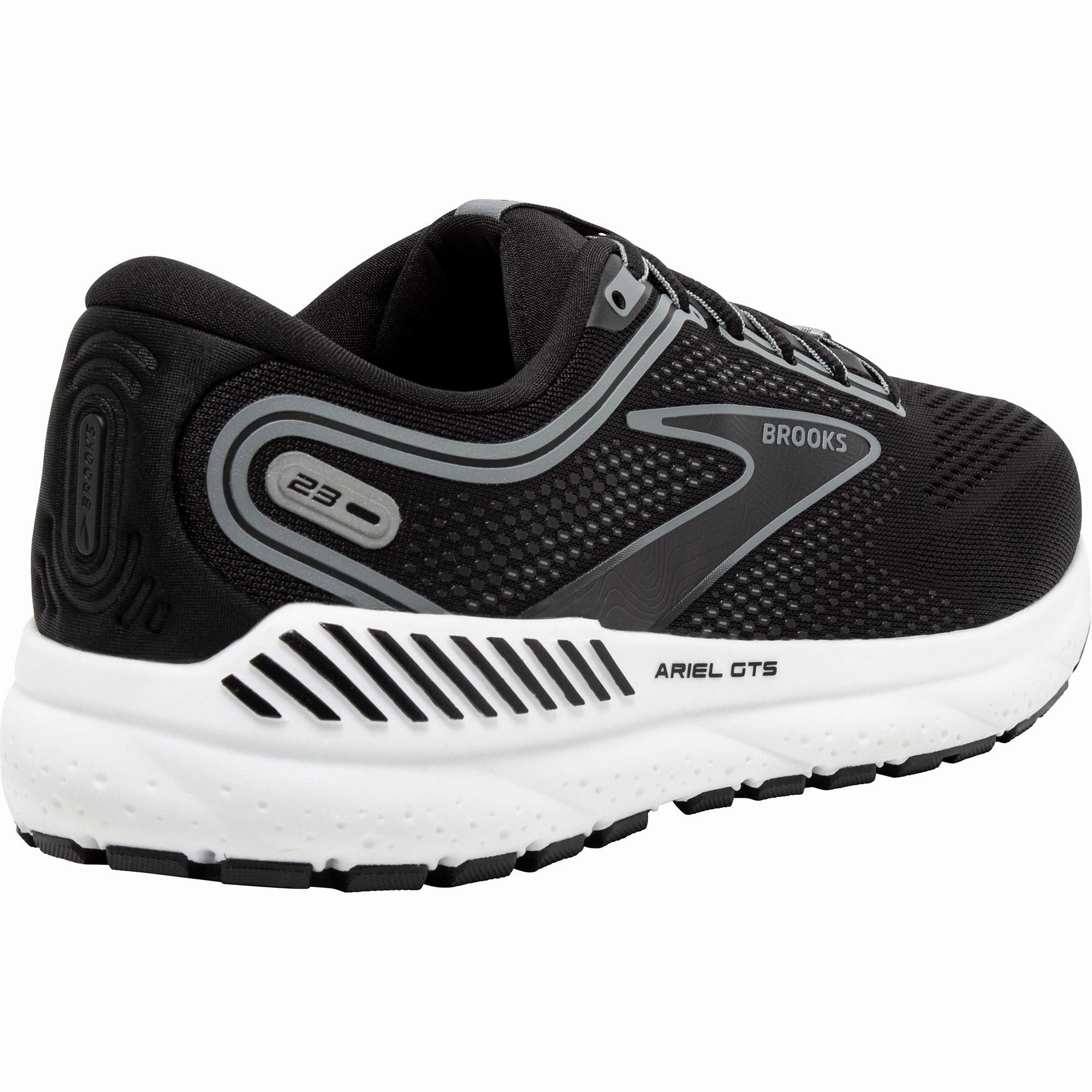 Brooks Ariel GTS 23 WIDE FIT Womens Running Shoes - Black Distance Runners