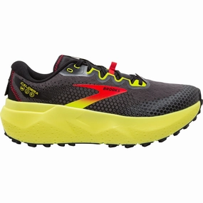 Brooks Caldera 6 Mens Trail Running Shoes - Black Brooks cushioned sneakers for distance running