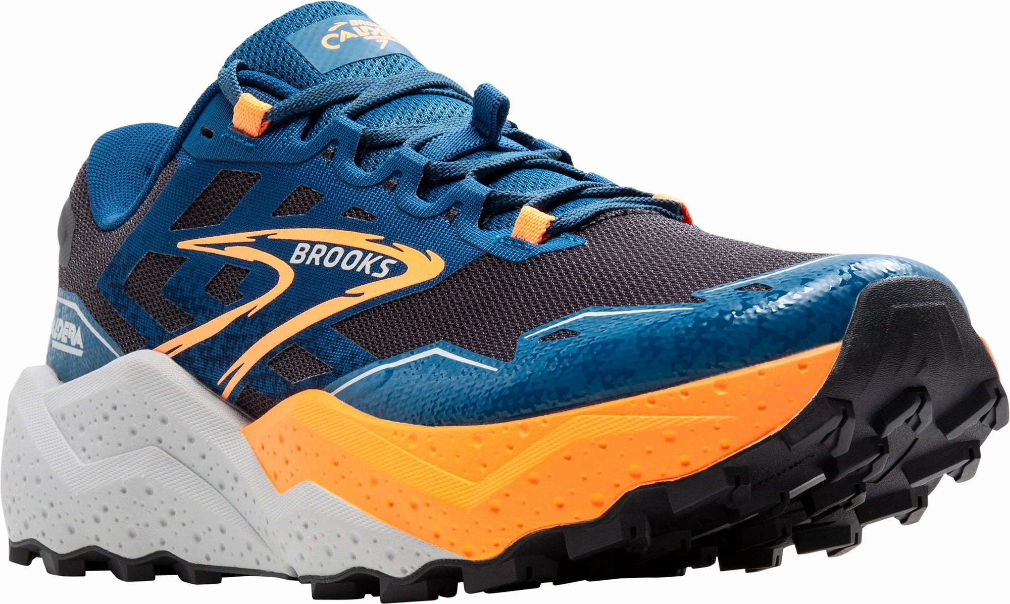 Brooks Caldera 7 Mens Trail Running Shoes - Blue Distance Runners