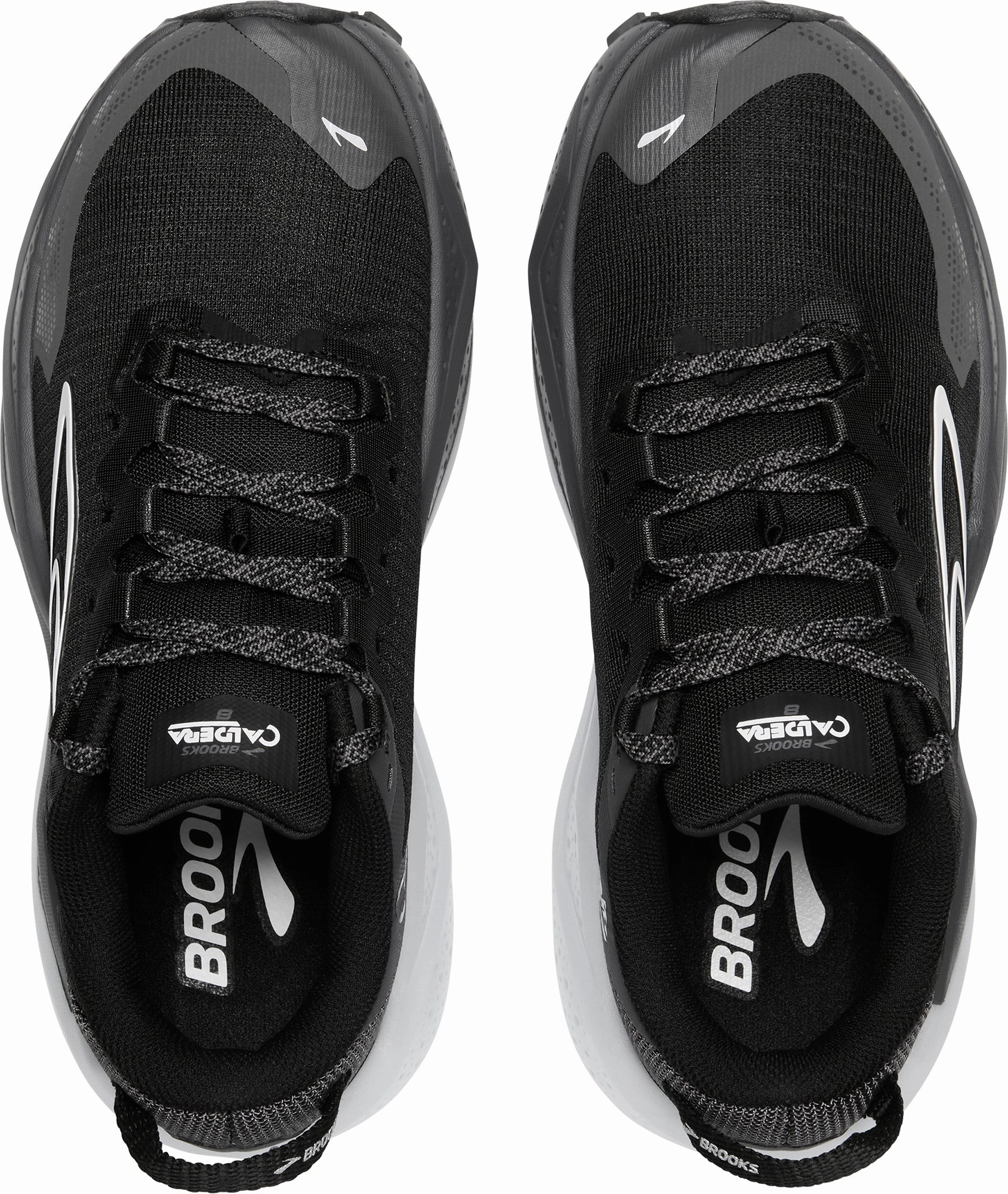 Brooks Caldera 8 Mens Trail Running Shoes - Black Training Sneakers