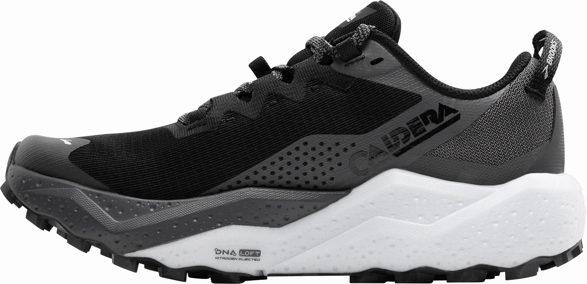 Brooks Caldera 8 Mens Trail Running Shoes - Black Training Sneakers